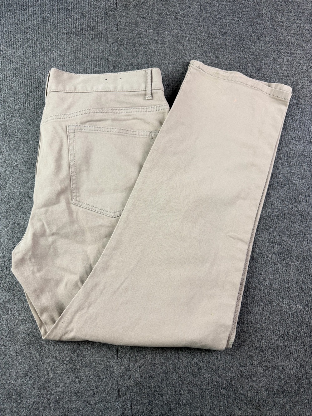 Johnnie-O West Coast Prep Mens Cotton Blend Chino Pants Sz 34x30 Beige